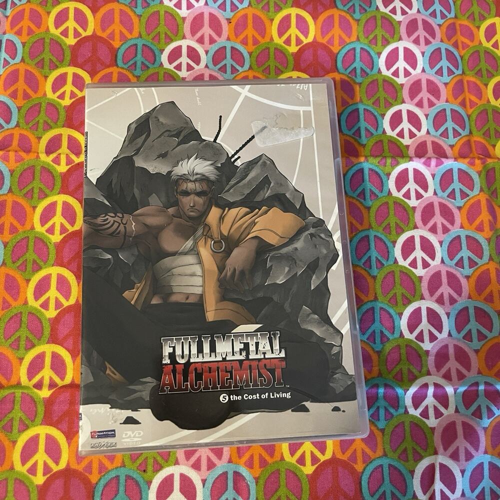 Fullmetal Alchemist Vol. 5: The Cost of Living DVD (2005) Anime - Near Mint